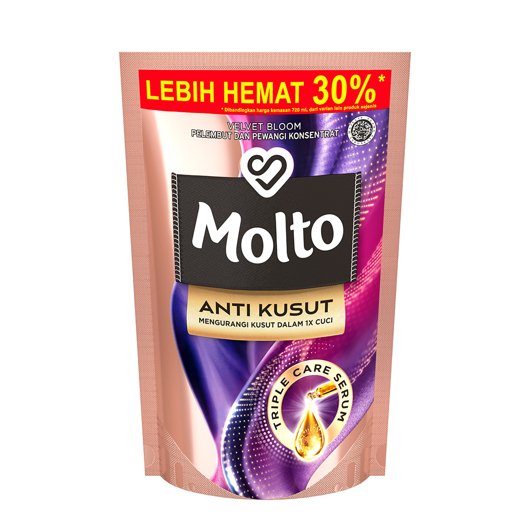 Molto anti kusut purple